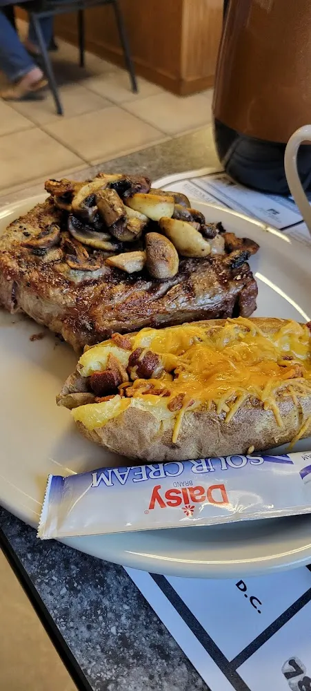 Breakfast Ribeye Steak